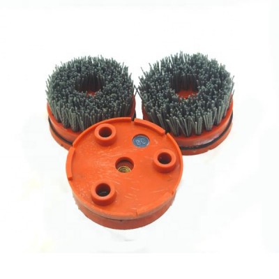 100mm Silicon Carbide Diamond Abrasive Brush With 3 Plug