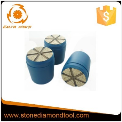 6 Petal Segments 50mm Diamond Grinding Plug for Concrete