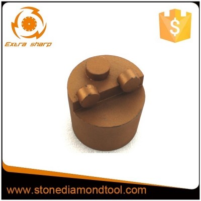 Diamond Floor Grinding Plug with 3 Full Round PCD Segment